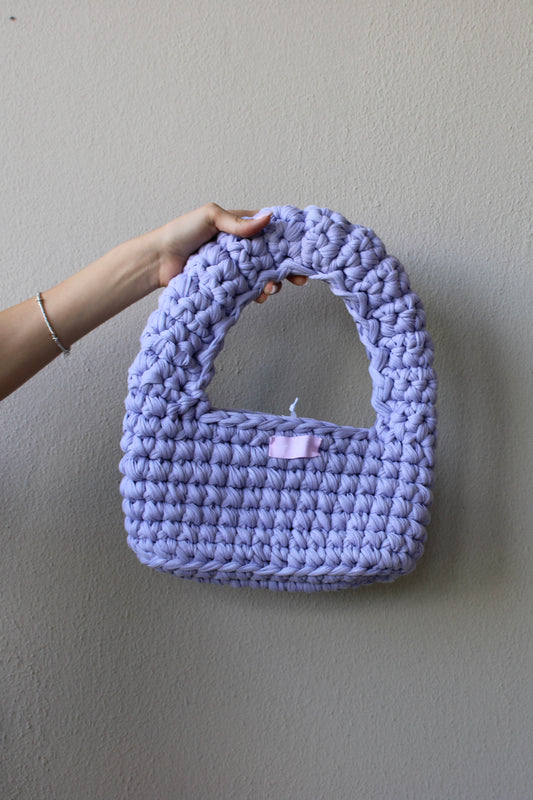 Frangipane crochet bag