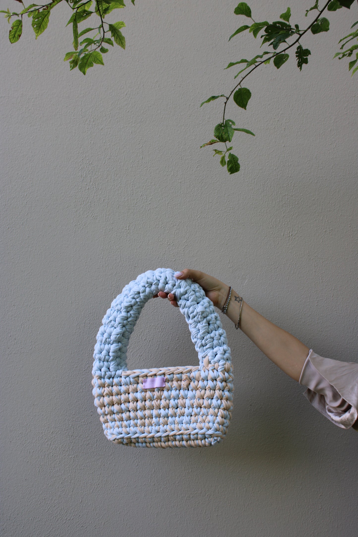 Borsa crochet Frangipane