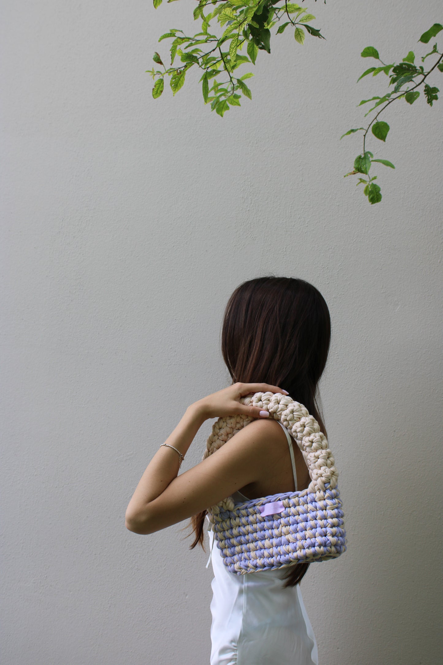 Borsa crochet Frangipane